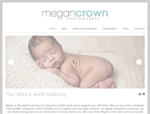 Tablet Screenshot of megancrown.com